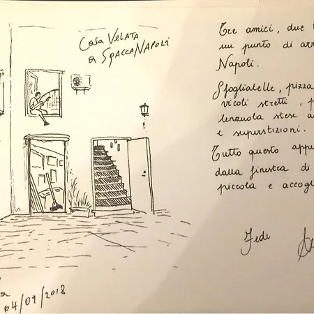 Casa Velata A Spaccanapoli Nápoles